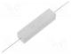 AX20W-12R - Resistor  wire-wound, cement, THT, 12, 20W, 5%, 14.5x13.5x60mm