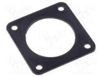 Socket gasket, Series  97,DS/MS, flange (4 holes), size 16S