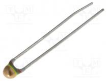 NTC thermistor, 150k, THT, 4370K, -40....125C, 500mW