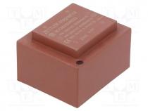 BV382S06032 - Transformer  encapsulated, 3.2VA, 230VAC, 6V, 533mA, PCB