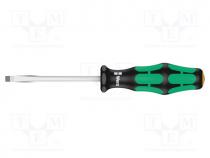 WERA.05007670001 - Screwdriver, slot, 3,5x0,6mm, Blade length  75mm