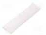 Θερμοσυστελλόμενo - Heat shrink sleeve, glueless, 2  1, 12.7mm, L  1m, white