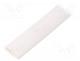 o - Heat shrink sleeve, glueless, 2  1, 12.7mm, L  1m, white