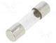 Fuse - Fuse  fuse, quick blow, 500mA, 250VAC, glass, 5x20mm, bulk