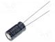   - Capacitor  electrolytic, THT, 1uF, 450VDC, Ø6.3x11mm, Pitch  2.5mm