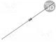 Resistor  metal film, THT, 1M, 0.4W, 0.1%, Ø2.5x6.3mm, -55....155C