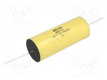   - Capacitor  polypropylene, 47uF, 600VDC, 5%, Ø46x110mm, THT, 0.003