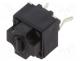 Tact Switch - Microswitch TACT, SPST, Pos  2, 0.02A/15VDC, THT, none, 7.45mm