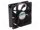 Fan DC - Fan  DC, axial, 12VDC, 92x92x25mm, 47.97m3/h, 17.7dBA, Vapo, 1700rpm