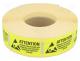 ERS-421500015 - Self-adhesive label, ESD, L  25mm, W  45mm, 1000pcs.