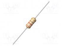 VHBCC-333J-02 - Inductor  wire, THT, 33000uH, 67mA, 130, Ø6x16mm, 5%, Leads  axial