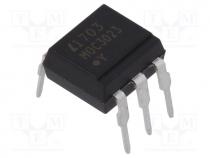 MOC3023-LIT - Optotriac, 5kV, Uout  400V, without zero voltage crossing driver