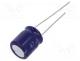 Bipolar Capacitor - Capacitor  electrolytic, bipolar, THT, 47uF, 50VDC, Ø10x12.5mm