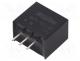 Converter  DC/DC, 1.65W, Uin  9....72V, Uout  3.3VDC, Iout  500mA, SIP3
