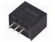 DC-DC Converter - Converter  DC/DC, 1.65W, Uin  9÷72V, Uout  3.3VDC, Iout  500mA, SIP3