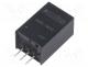 AMSRU-7803JZ - Converter DC/DC, 1.65W, Uin 9÷90V, Uout 3.3VDC, Iout 0.5A, SIP3