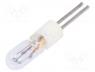 L12-12/60 - Filament lamp  miniature, BI-PIN, 12VDC, 60mA, Bulb  T1, Ø  3.3mm