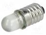  - LED lamp, white, E10, 230VAC, 1100÷1600mcd