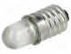 LW-E10-230AC - LED lamp, white, E10, 230VAC, 1100÷1600mcd