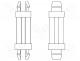 DR8G801V40249 - PCB distance, polyamide 66, L  11.1mm, latch/latch, natural