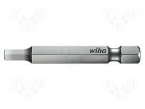 WIHA.7043Z/20 - Screwdriver bit, hex key, HEX 2mm, Overall len  50mm