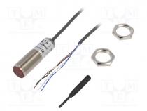 Photoelectric sensor - Sensor  photoelectric, Range  0÷0.4m, NPN, DARK-ON,LIGHT-ON, 100mA