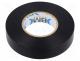Tape  electrical insulating, W  15mm, L  25m, Thk  0.15mm, black