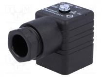 GDML2011-GB1 - Connector  valve connector, plug, form A, 18mm, female, PIN  3, PG11