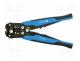 Multifunction wire stripper and crimp tool, 0.2÷6mm2, 205mm