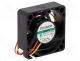 MF30101V1-G99-A - Fan  DC, axial, 12VDC, 30x30x10mm, 9.3m3/h, 23dBA, Vapo, Out  F type