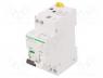 RCBO breaker, Inom  10A, Ires  30mA, Max surge current  250A, IP20