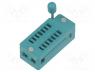 Sockets IC - Socket  integrated circuits, ZIF, DIP14, 7.62mm, THT, demountable