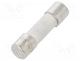 UDA25A250V - Fuse  fuse, time-lag, 25A, 250VAC, ceramic,cylindrical, 5x20mm