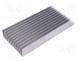 RAD-A5724/500 - Heatsink  extruded, grilled, L  500mm, W  124mm, H  35mm, aluminium