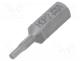  hex key - Screwdriver bit, hex key, HEX 2mm, Overall len  25mm