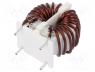 Inductor  wire, THT, 500uH, 8m, 250VAC, -25÷120C, SC, 15A
