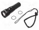 Flashlight - Torch  LED diving, L  155mm, 60lm,200lm,600lm,1100lm, Ø  46mm, IPX8