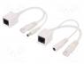 POE injector - Passive PoE cable kit, PoE (PoE), white