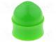 FIS-PISQX-SF-10R - Plunger, 10ml, green, universal, silicone free, polypropylene