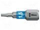  hex key - Screwdriver bit, hex key, HEX 1,5mm, Overall len  25mm, BiTorsion