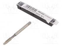  - Tap, high speed steel grounded HSS-G, M4, 0.7, 53mm, 3,15mm