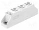Power Diodes - Module  diode, double series, 1.7kV, If  80A, SEMIPACK1, A10, screw