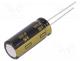   - Capacitor  electrolytic, low ESR, THT, 680uF, 50VDC, Ø12.5x30mm