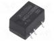 Converter  DC/DC, 1W, Uin  10.8÷13.2V, Uout  15VDC, Iout  67mA, SMT