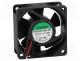 Fan  DC, axial, 24VDC, 60x60x25mm, 61.16m3/h, 44dBA, ball bearing