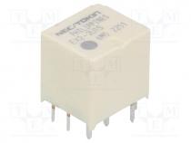 EX2-2U1 - Relay  electromagnetic, SPDT x2, Ucoil  12VDC, 30A, automotive