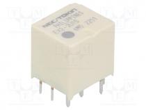 Relay  electromagnetic, SPDT x2, Ucoil  12VDC, 30A, automotive