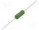 AC05000001009JAC00 - Resistor  wire-wound, THT, 10, 5W, 5%, 7.5x18mm, -50÷250C, axial