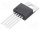 IC  voltage regulator, LDO,adjustable, 5....20V, 1A, TO220-5, THT