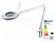     - Desktop magnifier with backlight, 5dpt(x2.25), Ø127mm, Ø5", 9W
